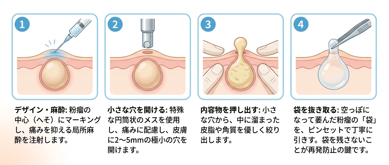 手術のフロー図
